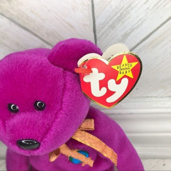 TY Beanie Baby Millennium bear - Picture 3 of 4